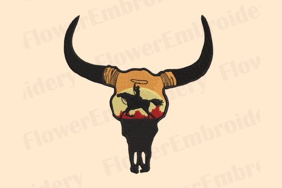 Cow Skull Embroidery Design Review