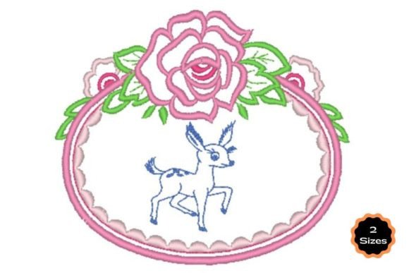 Cute Gazelle: A Tender Embroidery Touch for Meaningful Gifts