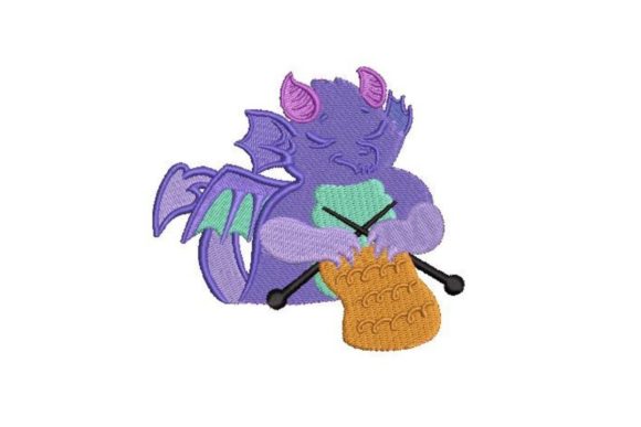 Dragon Knitting Embroidery Review