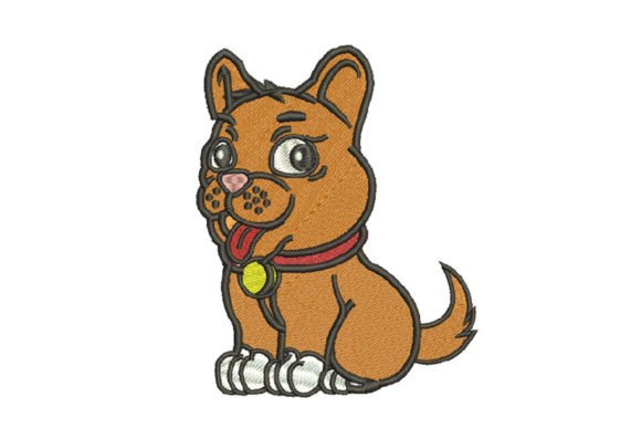 Puppy Dog: A Seasonal Embroidery Staple Worth Stocking