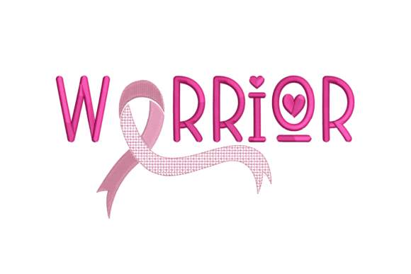 Warrior: A Thoughtful Embroidery Design for Meaningful Gifts